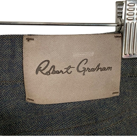 Robert Graham Slim Jim Wool Pants Size 40 - Picture 9 of 12